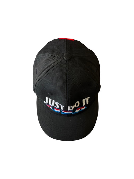 vintage nike just do it USA snap back hat cap adu… - image 5