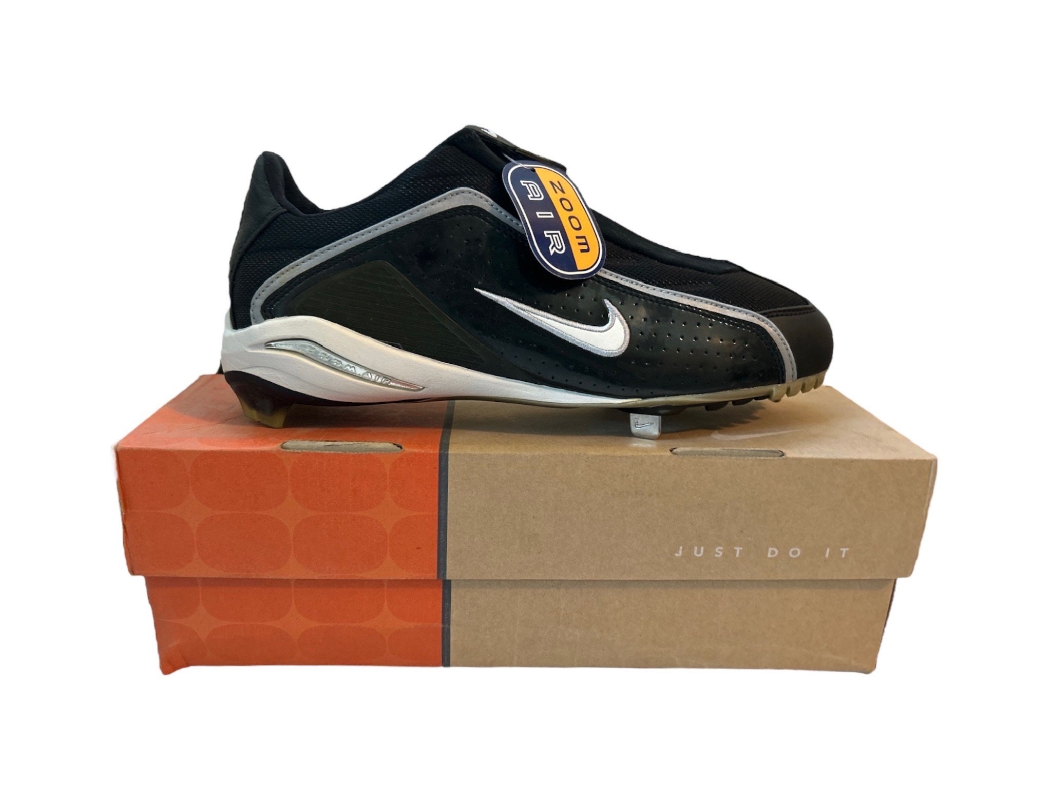 Men’s size 9 *vintage *retro Air Clipper Max metal cleats, *New In Box Nike Air Max Cleats In Men main image 2