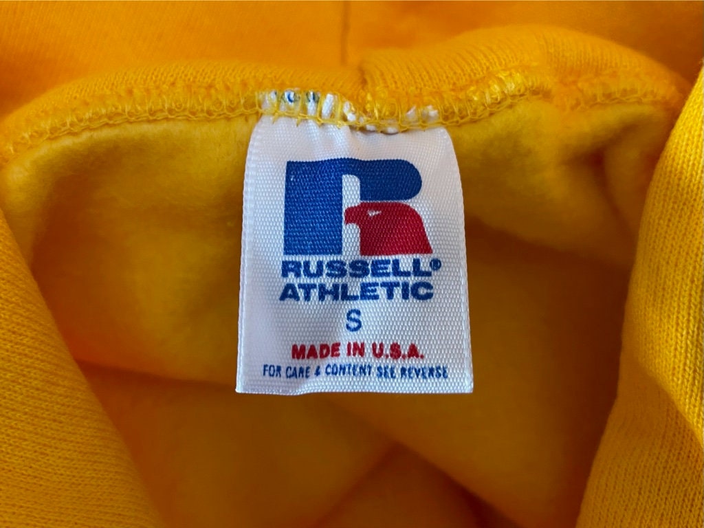 Vintage Russell Athletic Hoodie Sweatshirt Mens Size Small