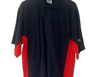 vintage nike golf polo shirt mens size large 90s GUC