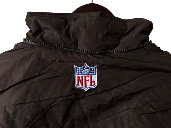 vintage puma cleveland browns NFL pro line jacket… - image 4