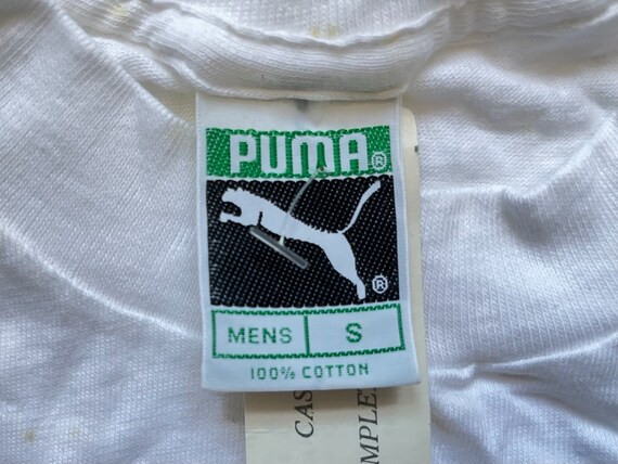 vintage PUMA long sleeve graphic t-shirt mens siz… - image 5