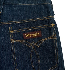 vintage wrangler stripe jeans pants mens size 30M 30x30.5 straight leg deadstock NWT 80s image 6