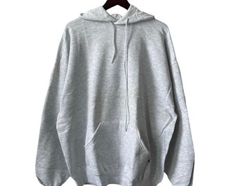 vintage russell athletic blank moletom com capuz