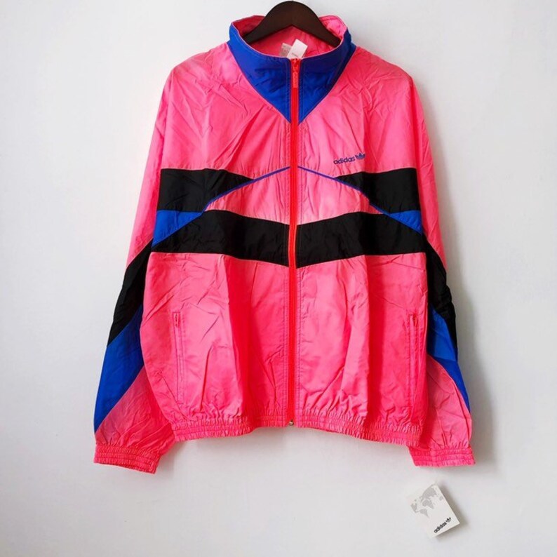 vintage adidas windbreaker jacket