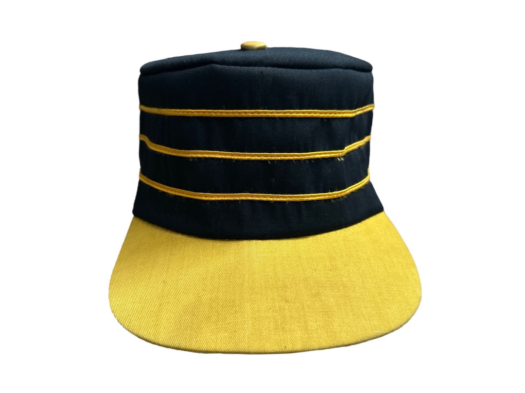 Vintage Pittsburgh Pirates Pillbox Hat Cap Adult Size Medium Deadstock