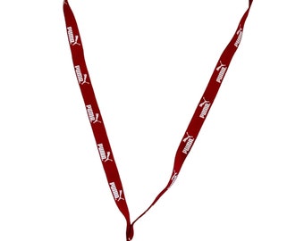 vintage PUMA lanyard llavero titular de la tarjeta de identificación deadstock NWOT y2k 2000s