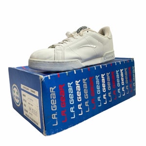 vintage LA gear LA open tennis shoes sneakers mens size 9.5 deadstock NIB 90s