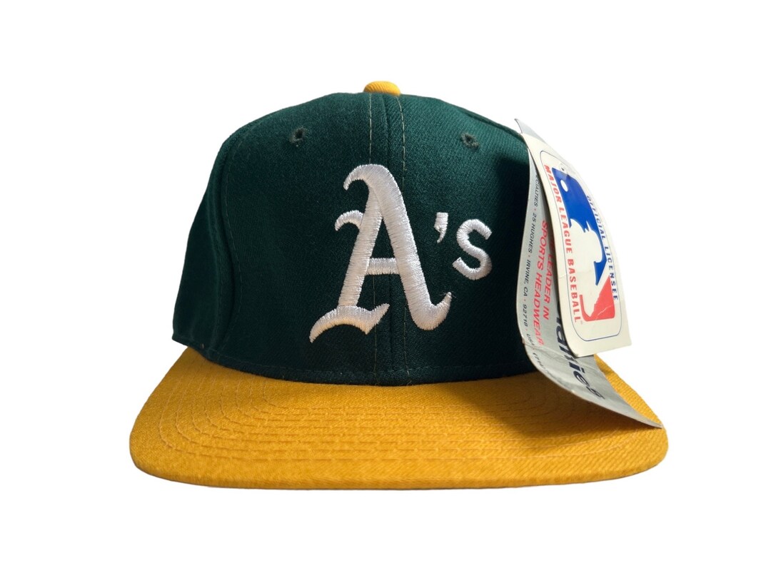 Vintage Oakland Athletics the Pro Fitted Cap Adult Size 5/8