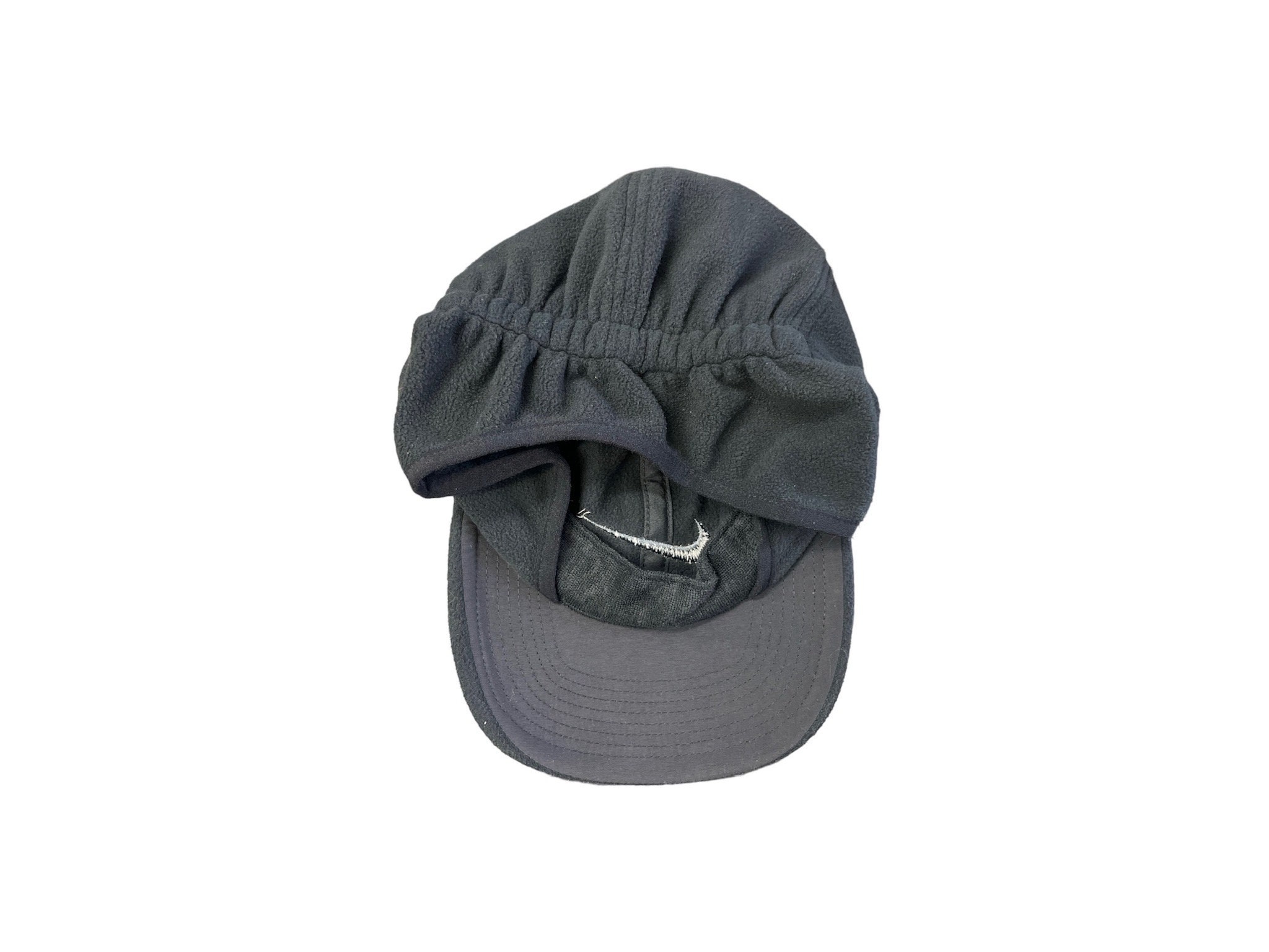 Vintage Nike Therma Fit Trapper Fleece Baseball Winter Hat Adult