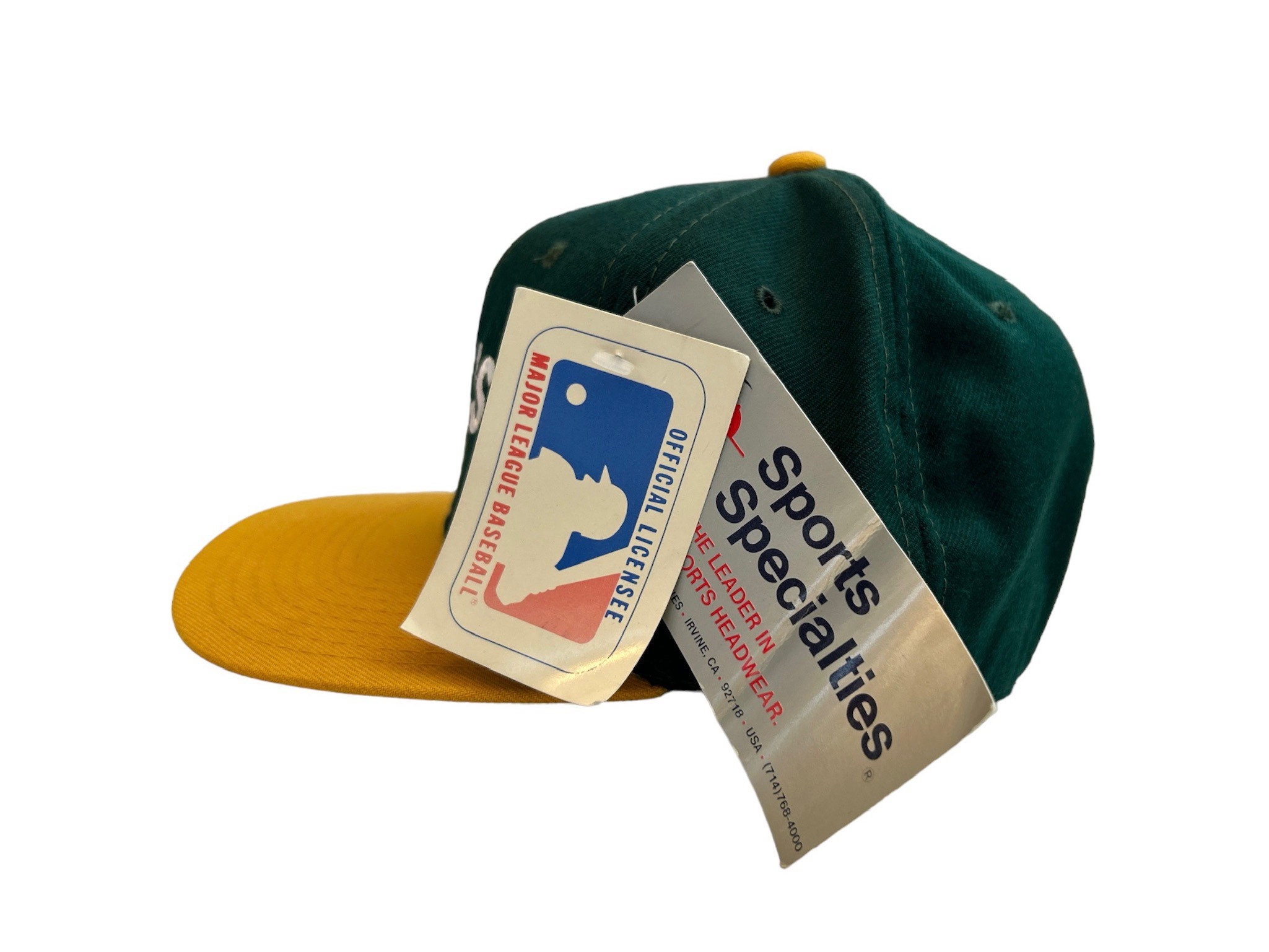 Vintage Oakland Athletics Sports Specialties Fitted Hat Cap Adult
