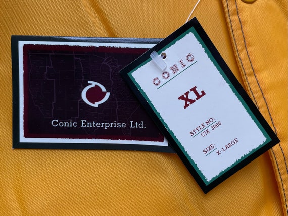 Vintage Michigan Wolverines Conic Jacket Coat Mens Size XL