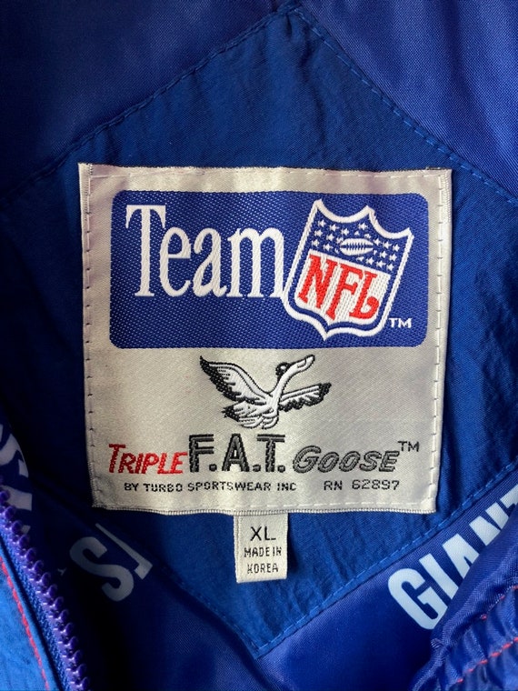 vintage new york giants triple fat goose jacket c… - image 8