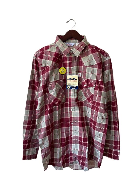 Clothing History 70s FIVE BROTHER FLANNEL SHIRT MADE IN USA 🇺🇸 S