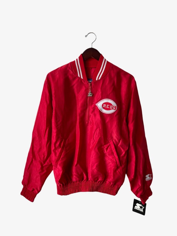 Vintage Cincinnati Reds Starter Windbreaker Jacket Mens Size