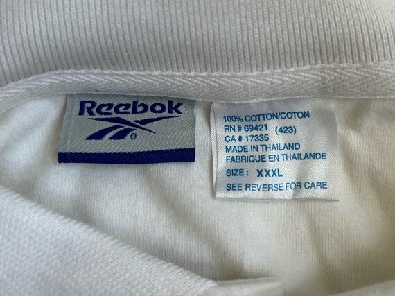 vintage reebok polo shirt mens size 3XL deadstock… - image 7