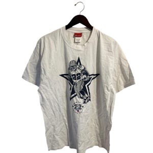 vintage emmitt smith dallas cowboys t-shirt mens size large 2002 00s NFL