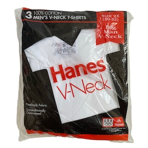 トップス DEAD STOCK\" HANES Vintage 90s Hanes Heavyweight Blank black T-shirt Youth L