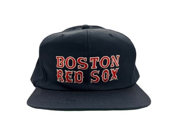 Casquette vintage en sergé des Red Sox de Boston, adulte OSFA cadavres d'animaux TN-O. des années 80 mlb