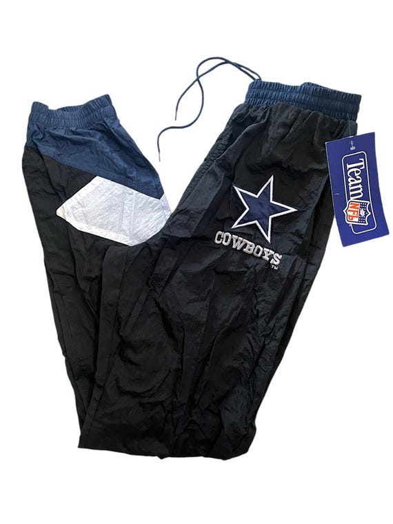 Vintage Dallas Cowboys Windbreaker Pants Mens Size Small