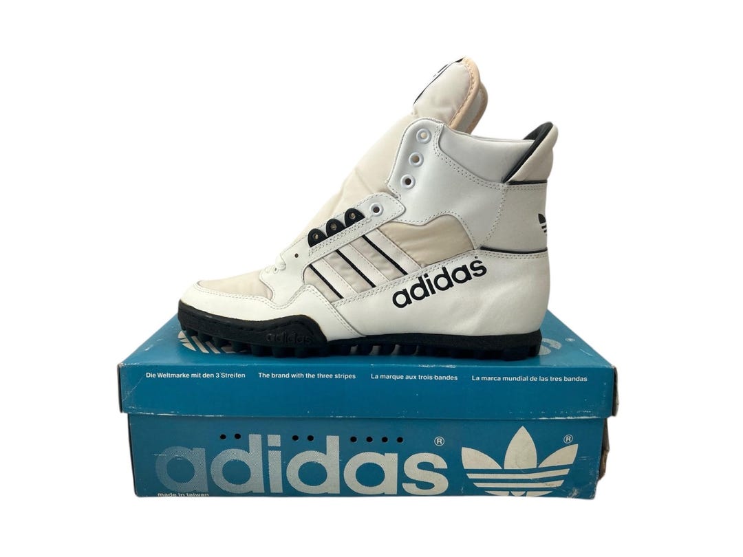 Vintage Adidas Impact Hi Football Cleats Shoes Mens Size 11