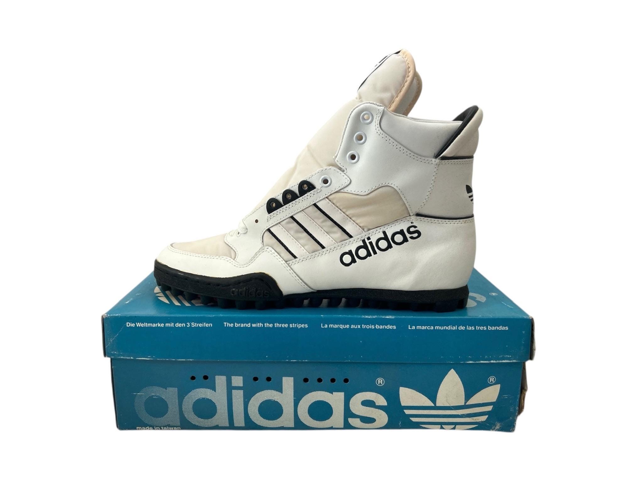 Vintage Adidas Impact Hi Football Cleats Shoes Mens Size 11