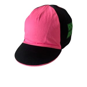 vintage neon cotton prangl cycling cap mens OSFA deadstock NWOT 80s