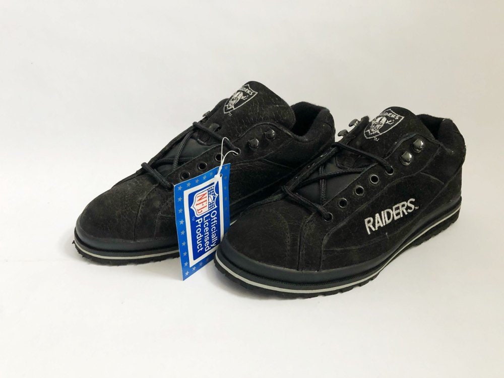 Vintage LA Raiders Eastport Sneakers Mens Size 7.5 Deadstock NIB 90s Etsy