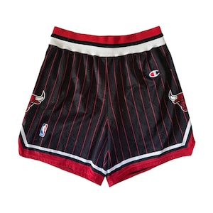 vintage Chicago Bulls Champion Shorts Größe M 90s Last Dance NBA Shorts