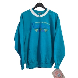 Vintage Nostalgie Uni Sweatshirt Herren Größe XL Deadstock neu mit Etikett 90er Jahre made in USA