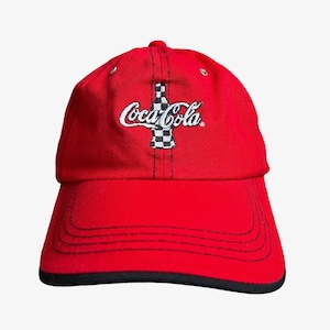 vintage Coca Cola Dad Mütze Erwachsene OSFA Deadstock NWS 00s y2k