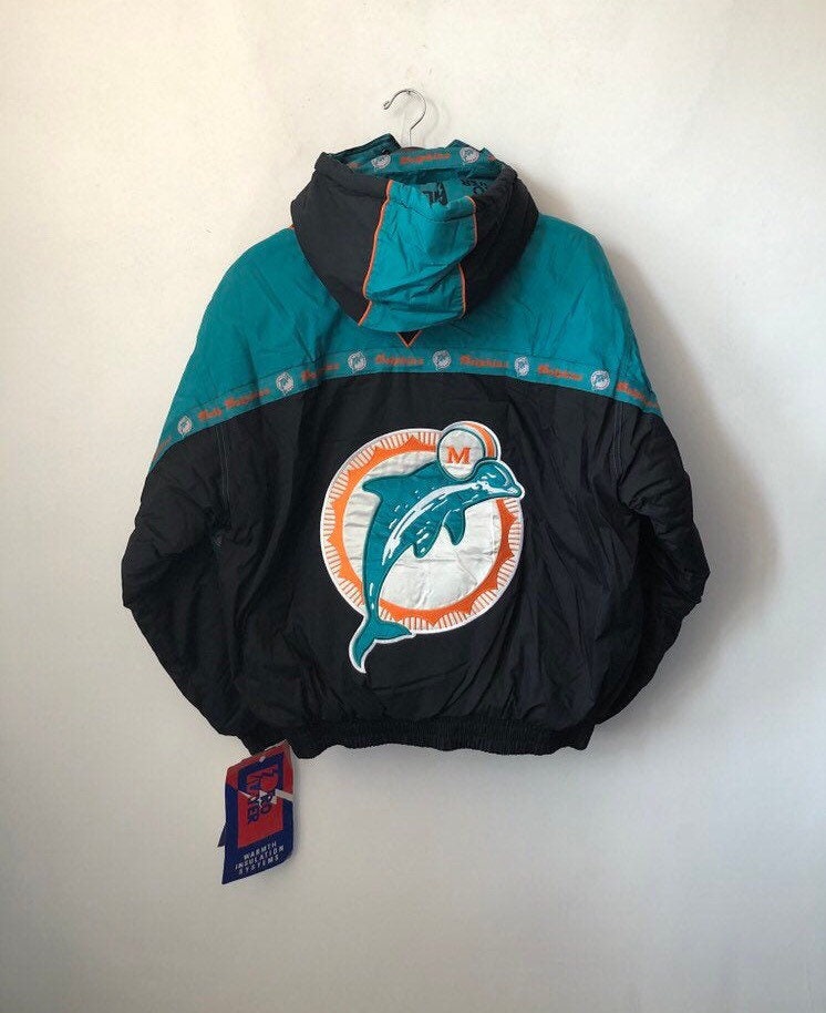 Vintage 90s Miami Dolphins NFL ProLine Starter Jacket - ShopperBoard