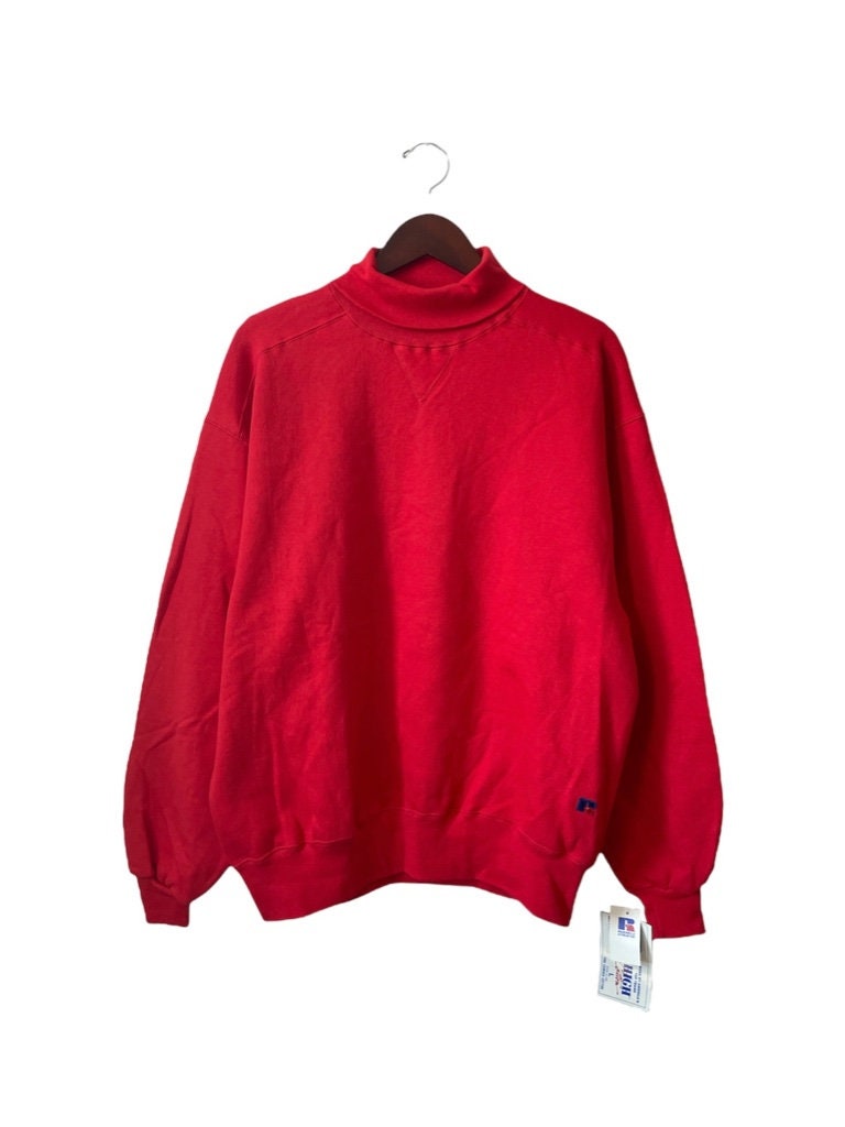 Russell turtleneck sweatshirts Clearance