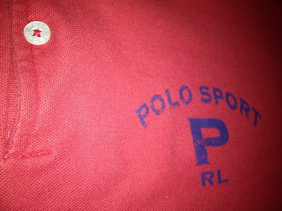 vintage polo sport ralph lauren polo mens size la… - image 2