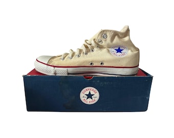 Vintage Converse All Star Hi sneakers herrskor storlek 9 obearbetade NIB 2001 2000-tal