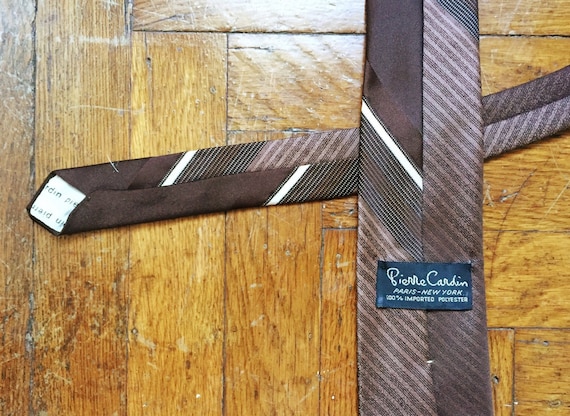 vintage pierre cardin silk tie - image 1