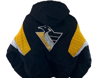 Vintage Starter Pittsburgh Penguins 90s Jacket NHL Puffer Hockey