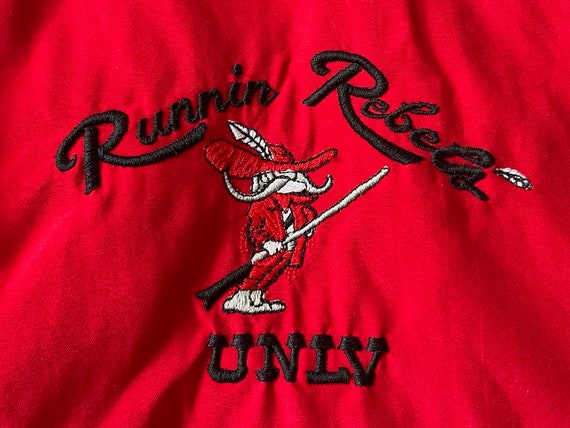 vintage unlv runnin rebels jacket coat mens size … - image 8