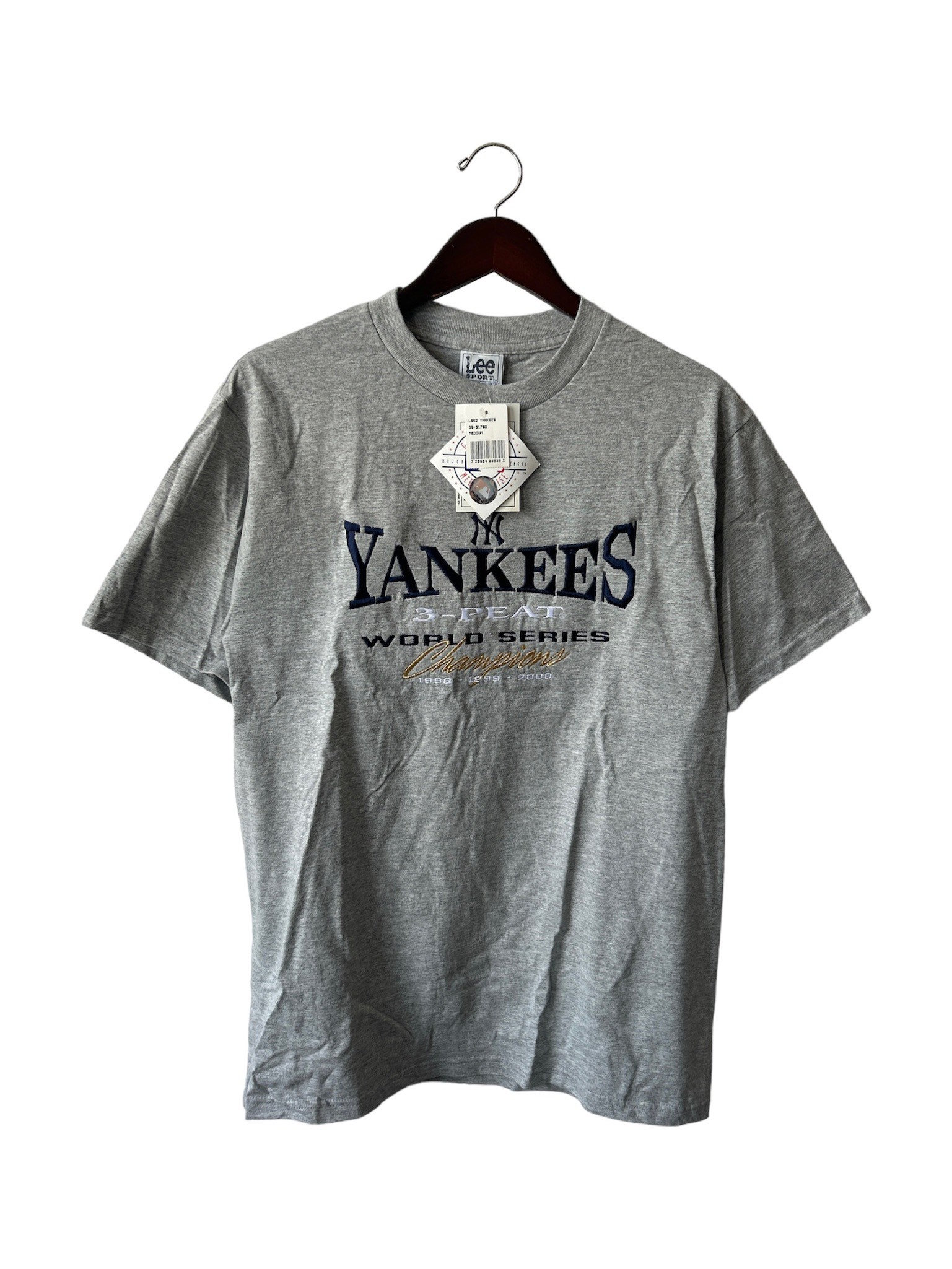 Vintage New York Yankees T-shirt Mens Size Medium Deadstock 