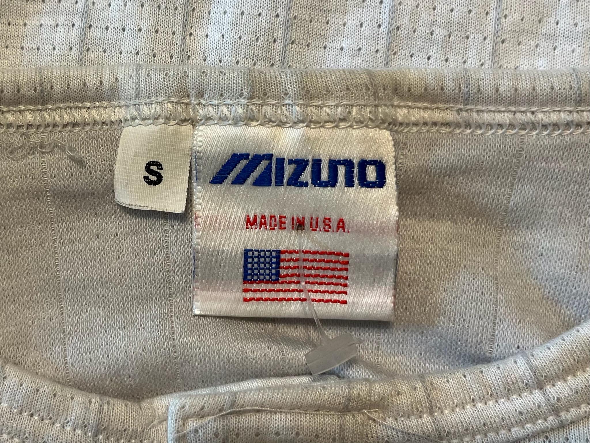 80's 90's USA製 Mizuno オールド ベースボール TシャツL XL位 アッシュグレー系 ミズノ 水野 ヴィンテージ 野球MADE IN U.S.A.アメリカ製/ 80's 90's USA製 Mizuno オールド ベースボール TシャツL XL位