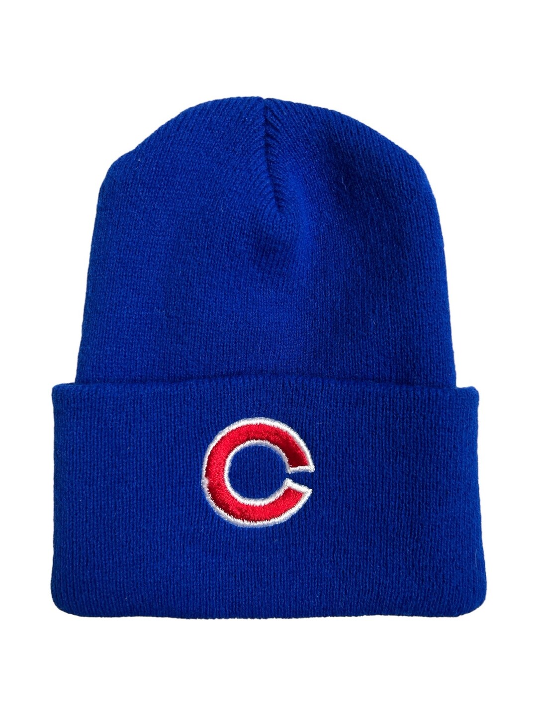 Vintage Chicago Cubs Beanie Winter Hat Adult OSFA 90s Etsy