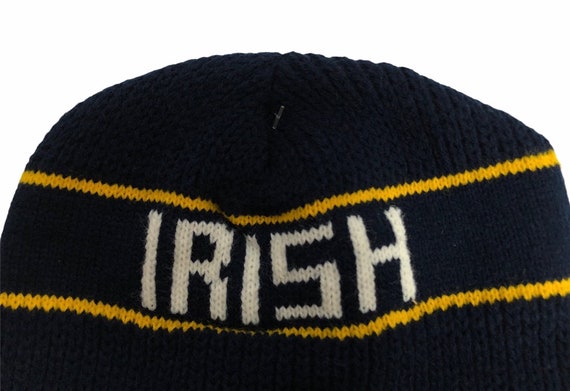 notre dame football beanie