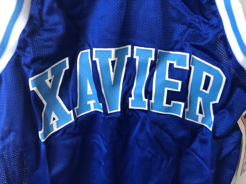 Vintage xavier musketeers basketball jersey delong mens size Etsy