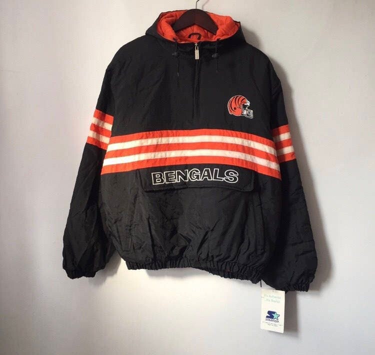 Vintage bengals starter jacket sale