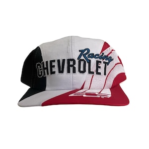 vintage chevrolet racing snapback hat adult OSFA deadstock NWOT 90s nascar
