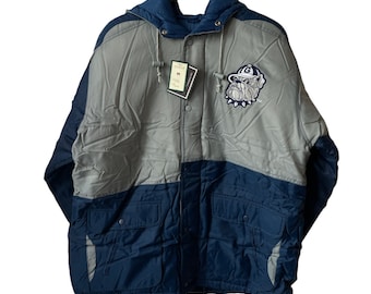 Vintage Georgetown Hoyas Conic Jacket Coat Mens Size Medium