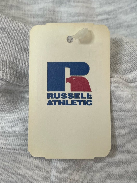 vintage russell pro cotton crewneck sweatshirt me… - image 2