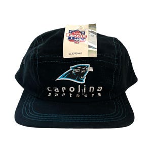 vintage carolina panthers snapback hat cap adult OSFA deadstock NWT 90s NFL