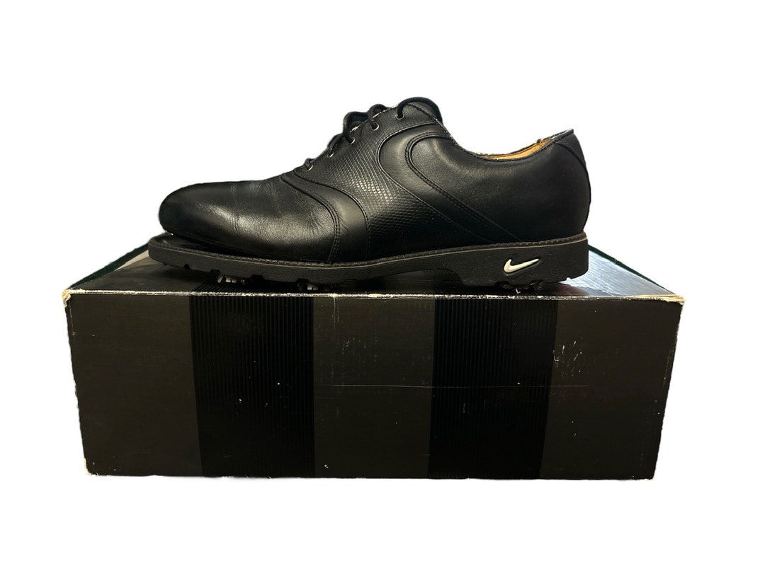 Nike golf shoes leather deals