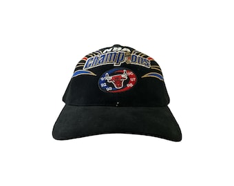 vintage starter chicago bulls repeat three-peat snapback hat cap adult OSFA 1998 90s